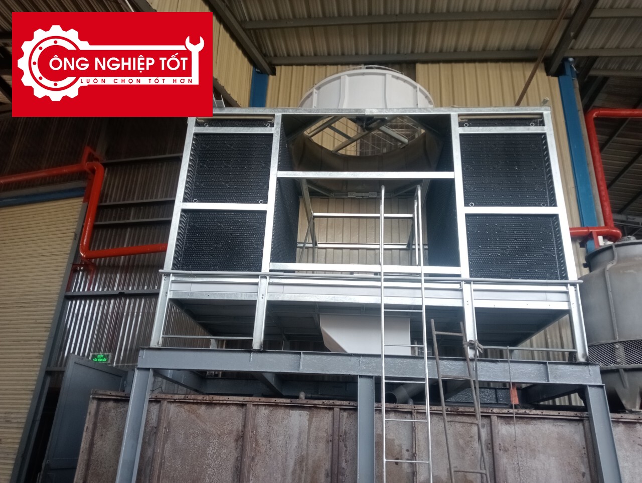 Hình ảnh thực tế tháp giải nhiệt Alpha 300RT